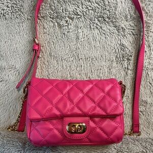 Claire’s Icing Pink Crossbody Bag Small Size Girls